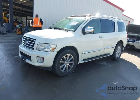 2010 Infiniti Qx56 z USA, uszkodzony, nr VIN 5N3ZA0NE6AN909067